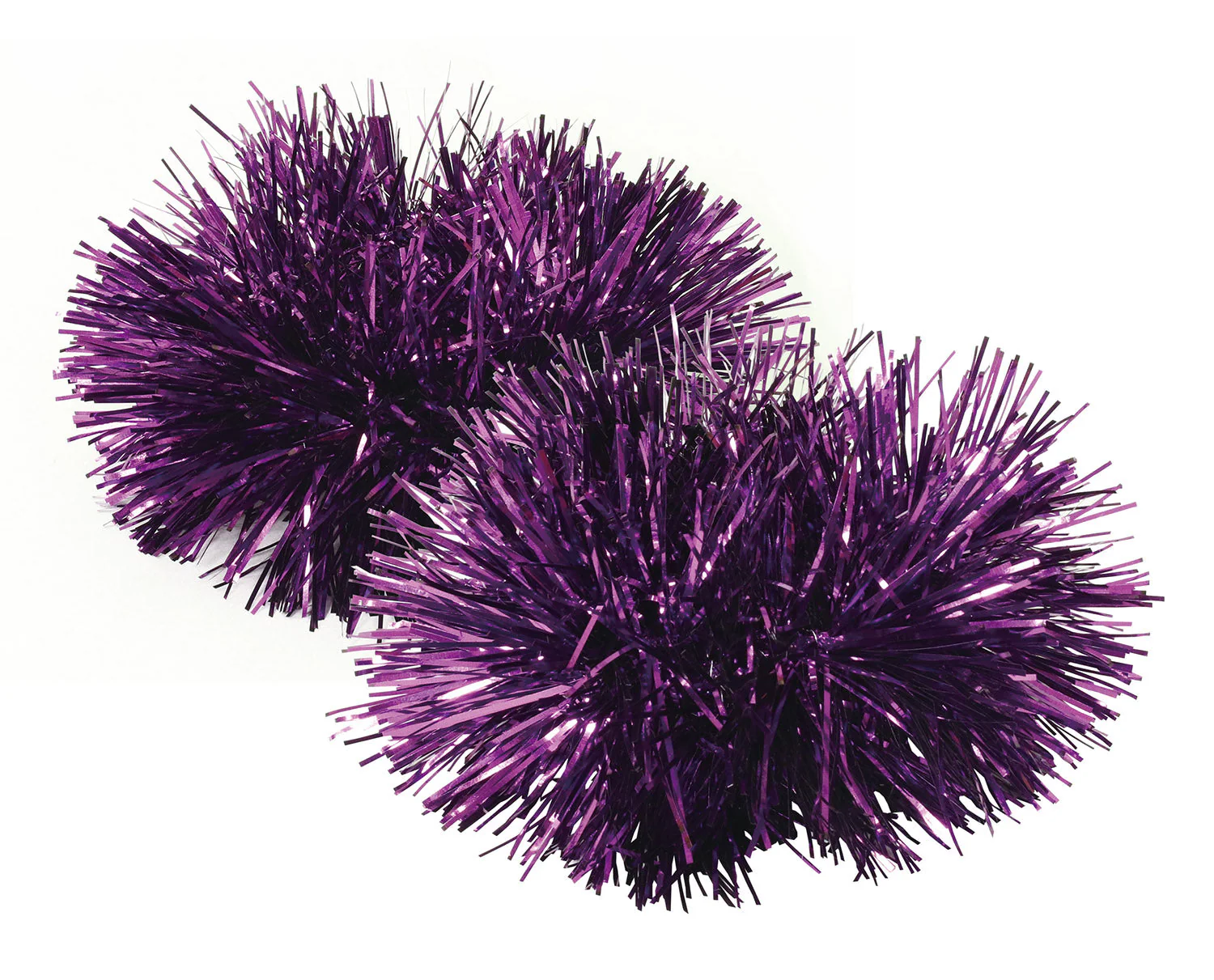 Glitter wristband (set of 2) purple