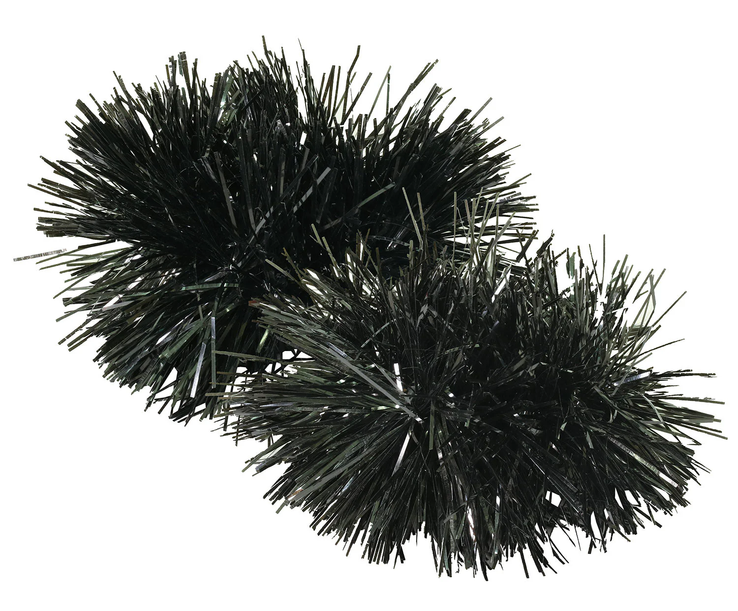 Glitter wristband (set of 2) black
