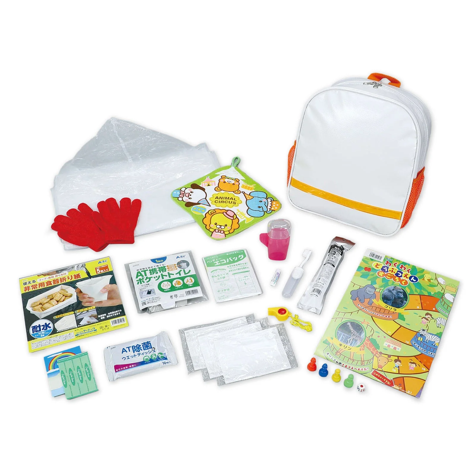 Disaster prevention set for children