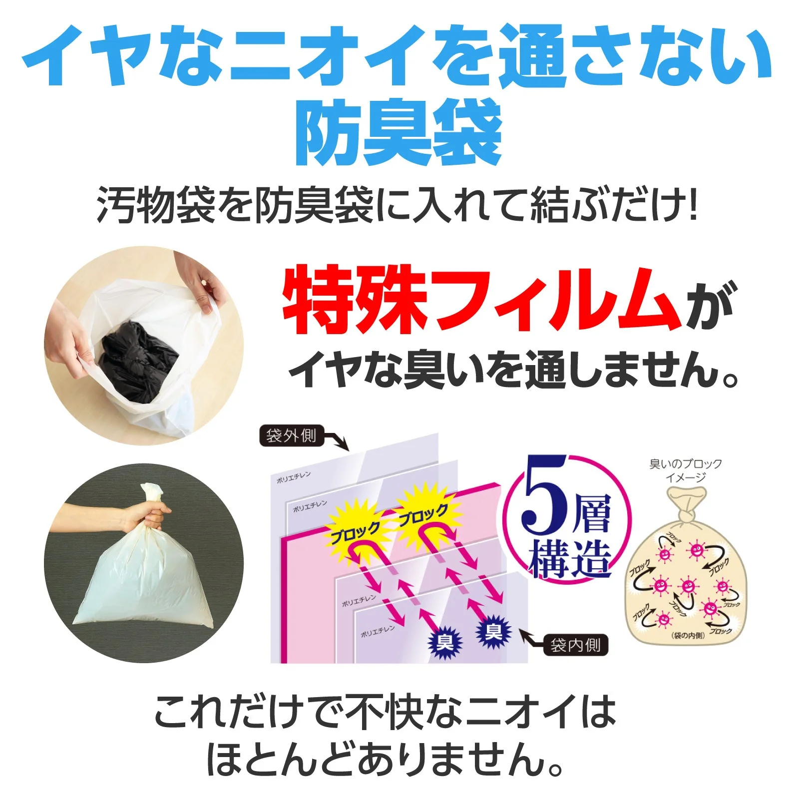 Toilet stock (emergency toilet) with odor-proof bag for 30 uses - Image 5