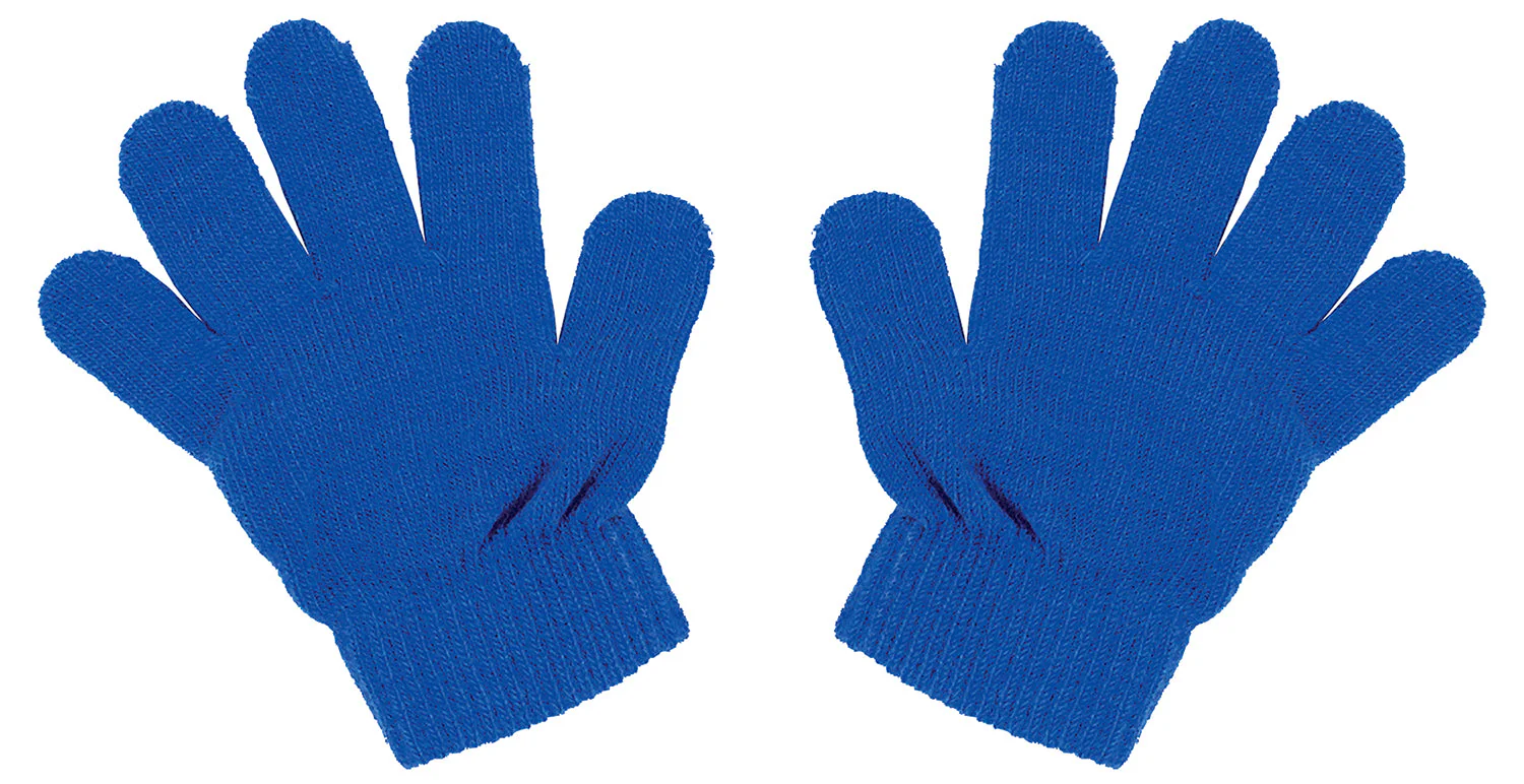 Colored Nobinobi Gloves Colbal Blue