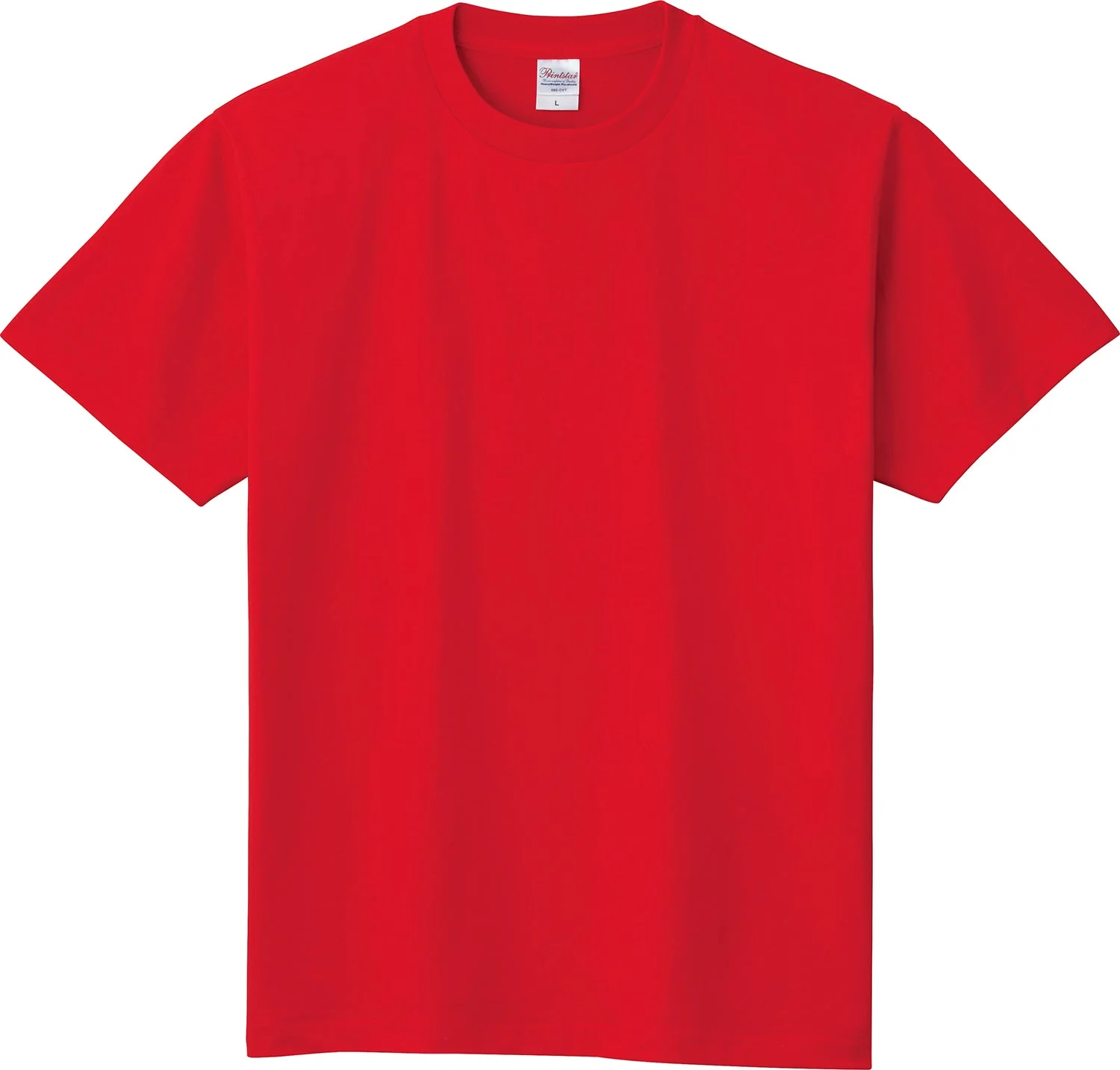 Color T-shirt S 010 Red - Image 2