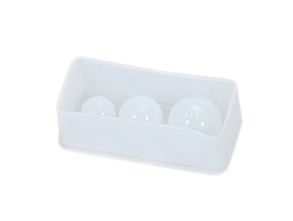 Silicone mold sphere for resin