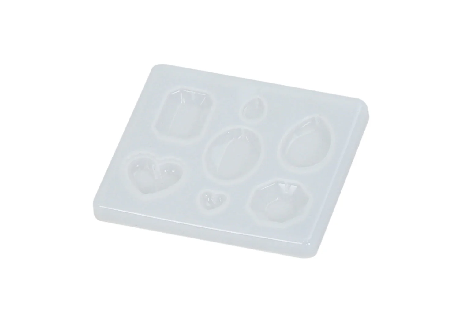 Silicone mold perforated plate for resin
