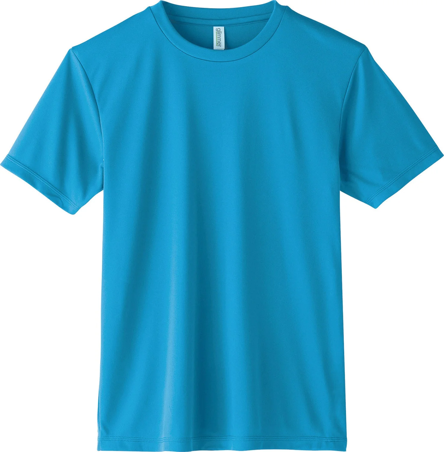 Light dry T-shirt 150cm turquoise