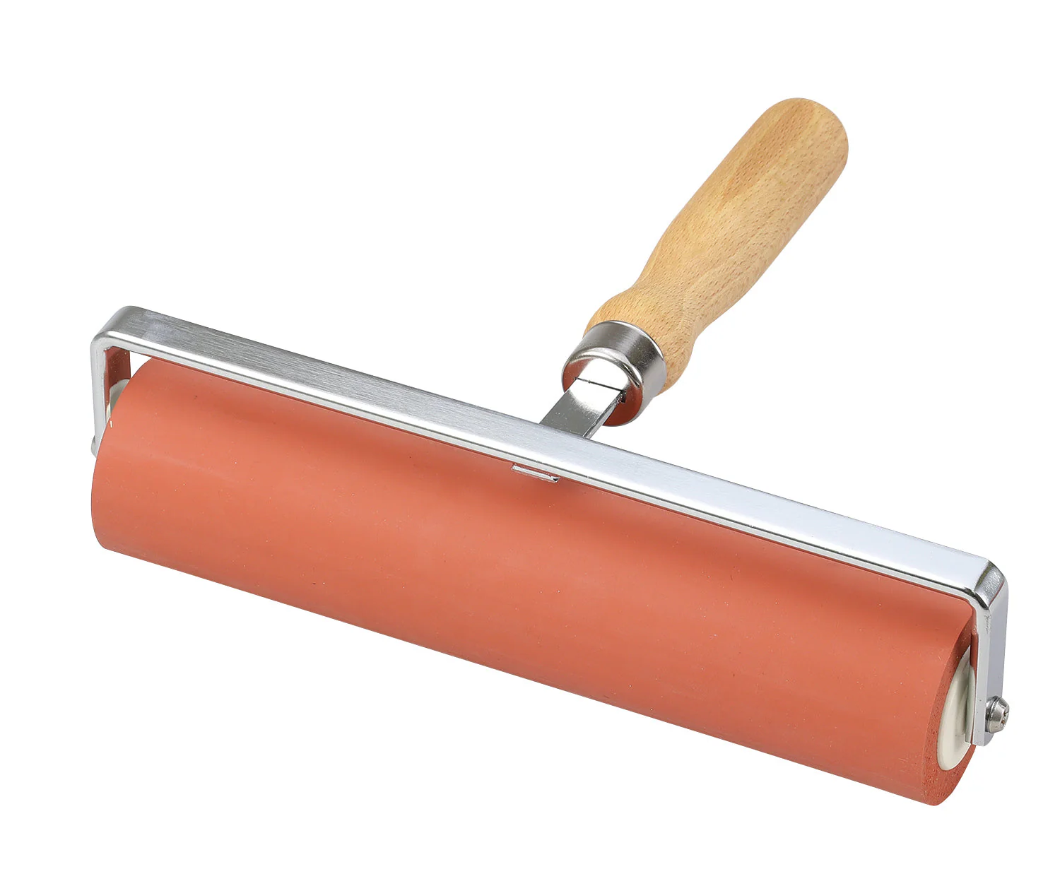 Rolling pressure rubber roller red φ45×240mm (10 inches)