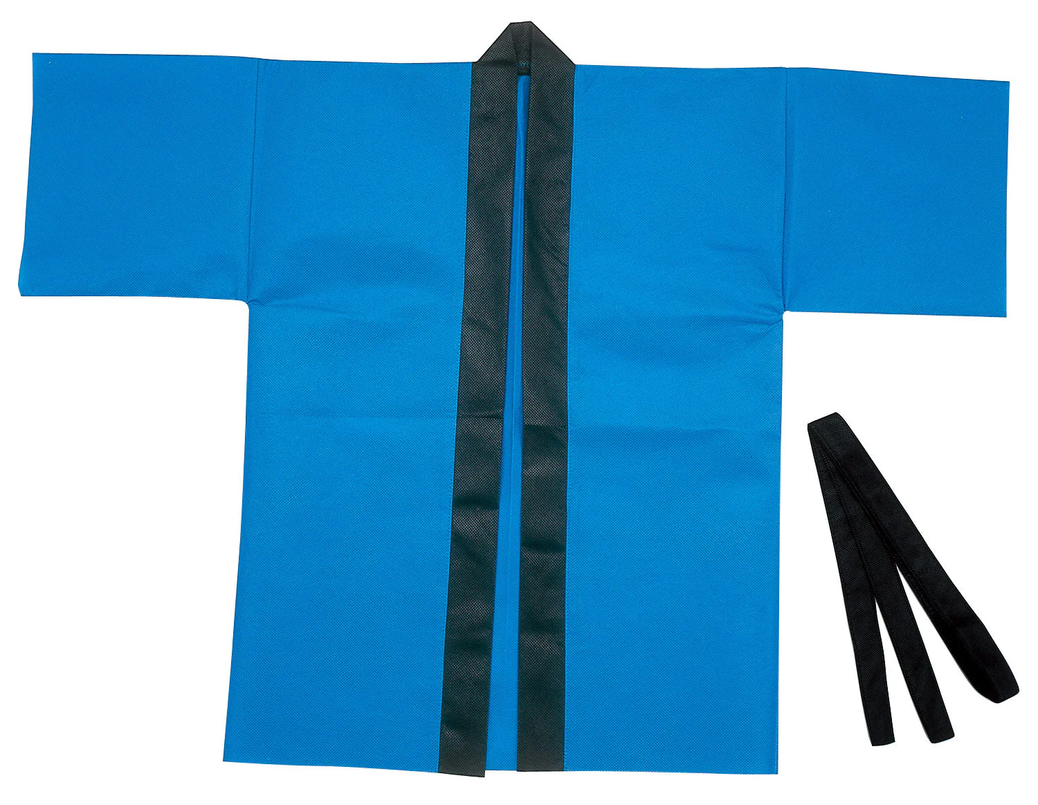 Color non-woven fabric happi for kindergarteners C blue