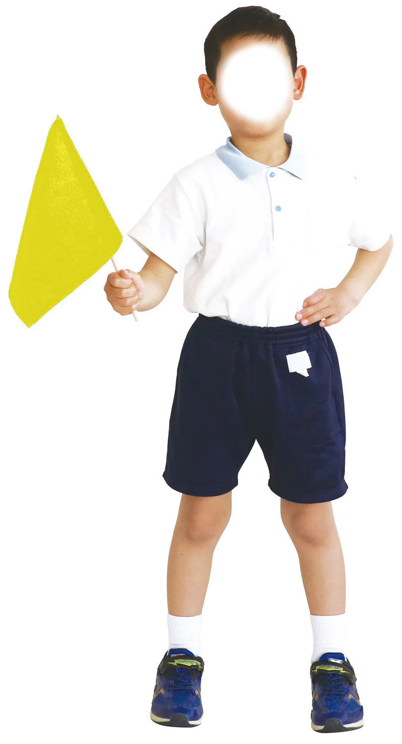 Colorful mini flag yellow - Image 2