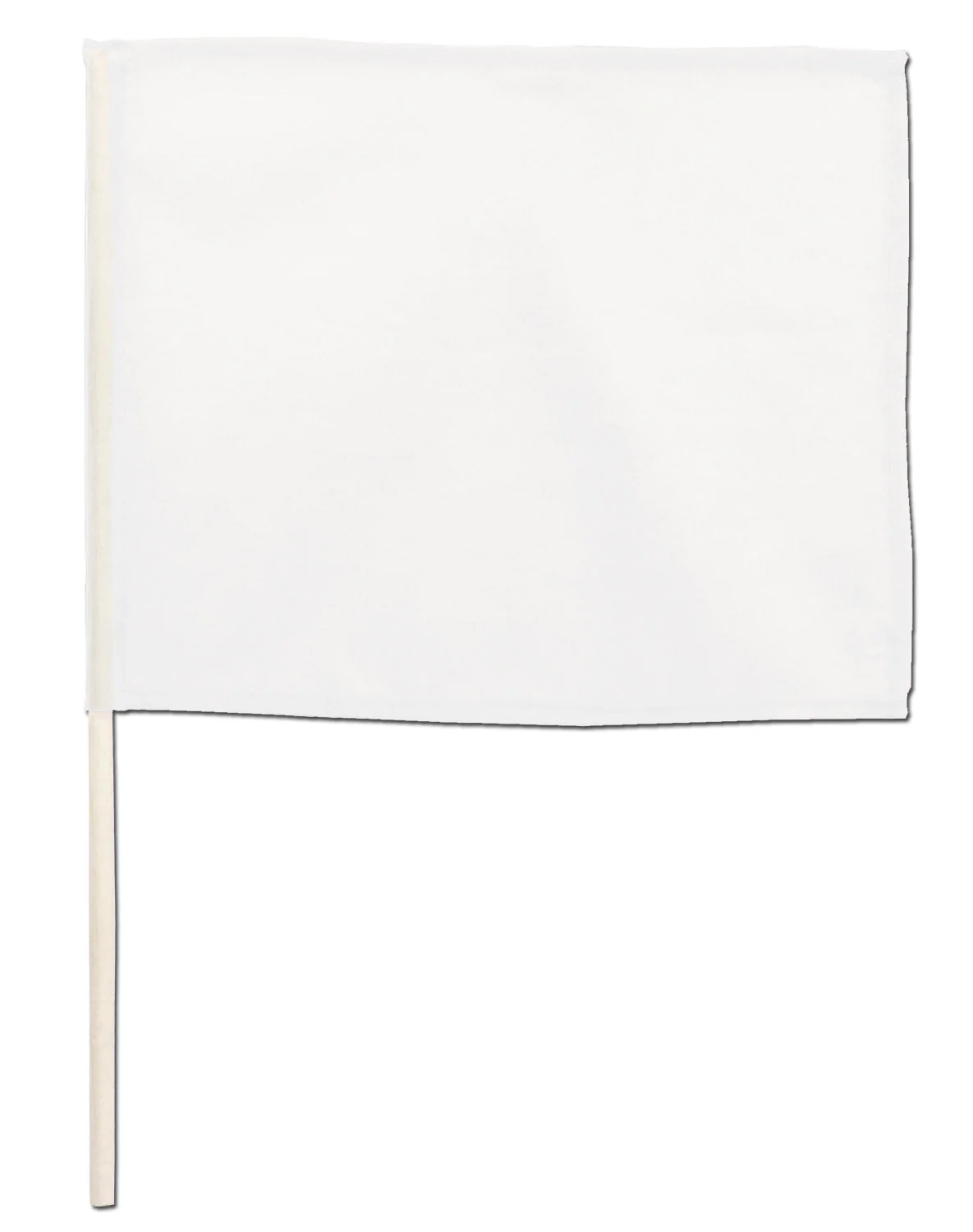 Colorful mini flag white