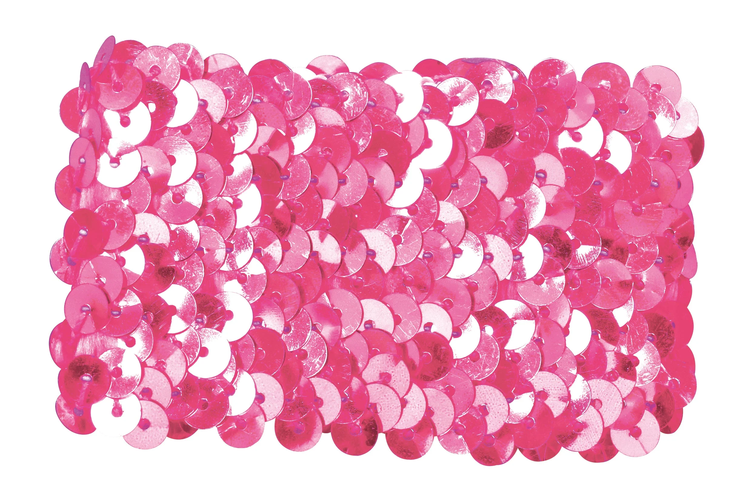 Metallic wristband pink