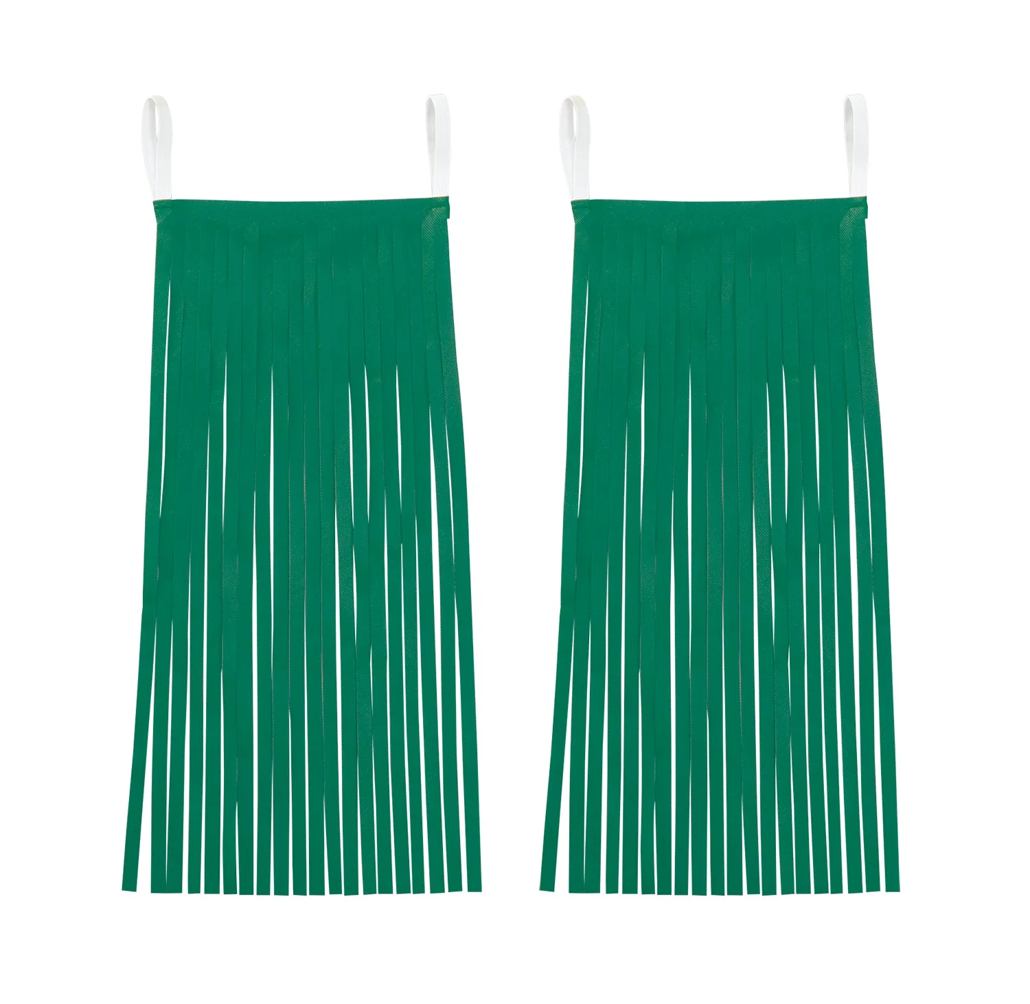 Colorful fringe green
