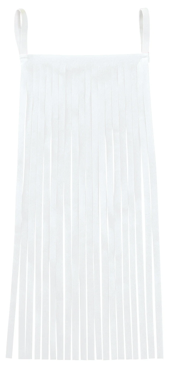 Colorful fringe white