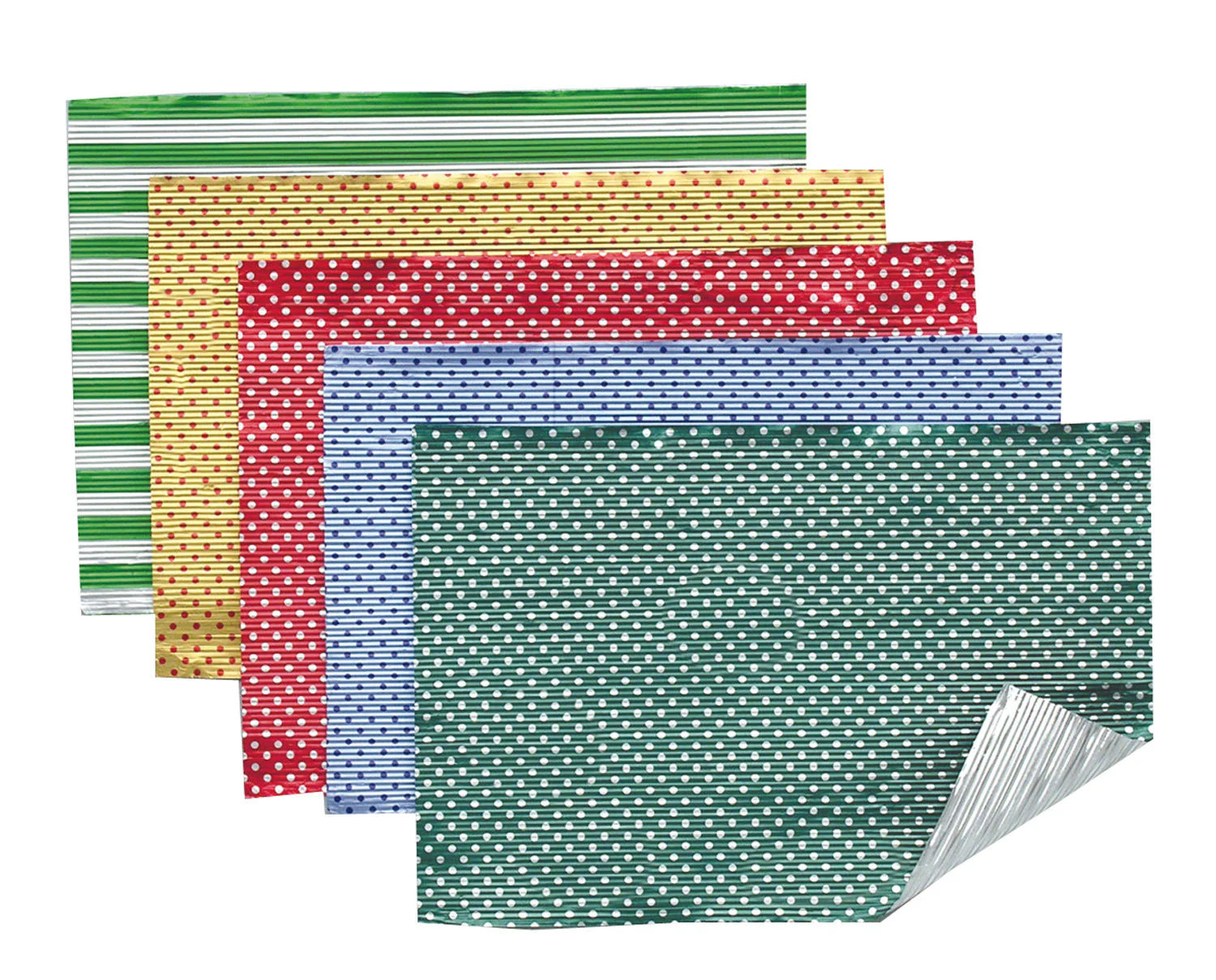 Craft aluminum foil sheet 5 color set