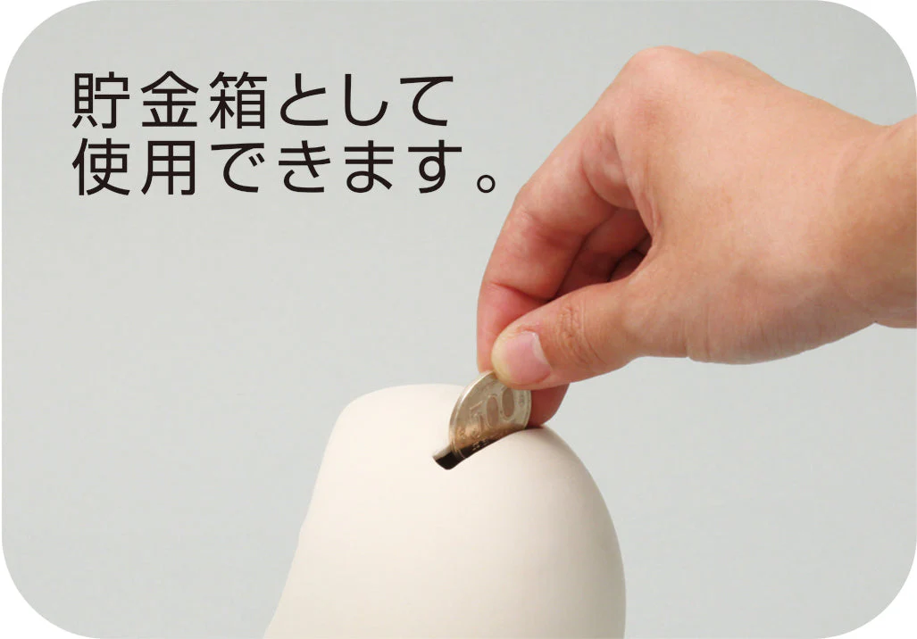 Unglazed Daruma piggy bank - Image 2