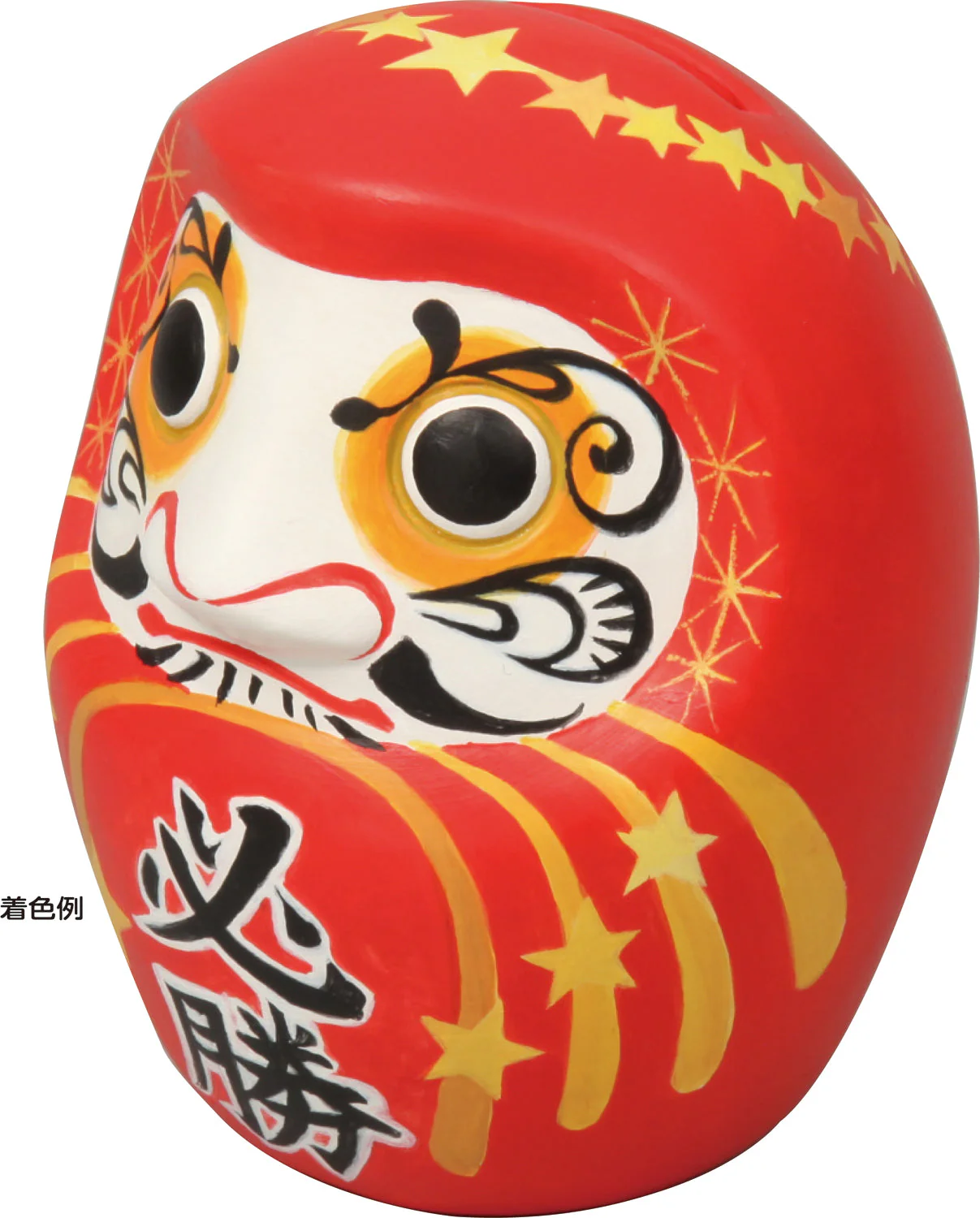 Unglazed Daruma piggy bank - Image 3