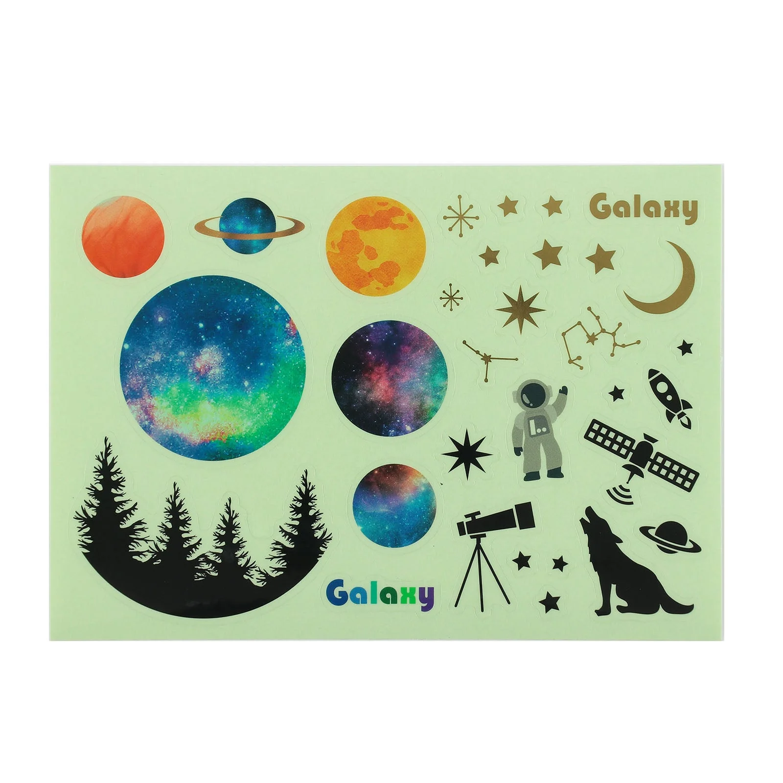 Galaxies stickers set of 5 - Image 2