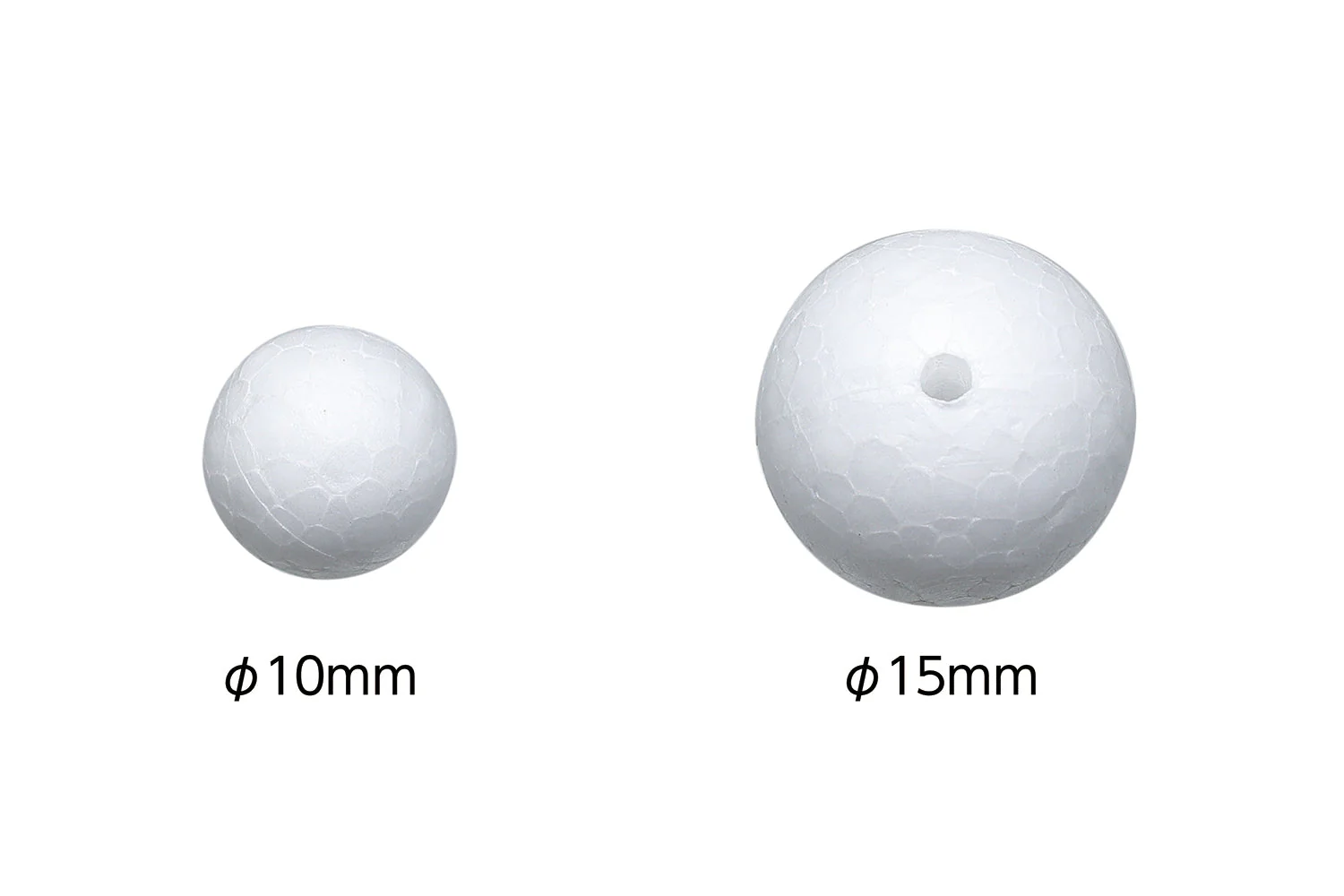 Styrofoam ball 10φ (10 pieces) - Image 3