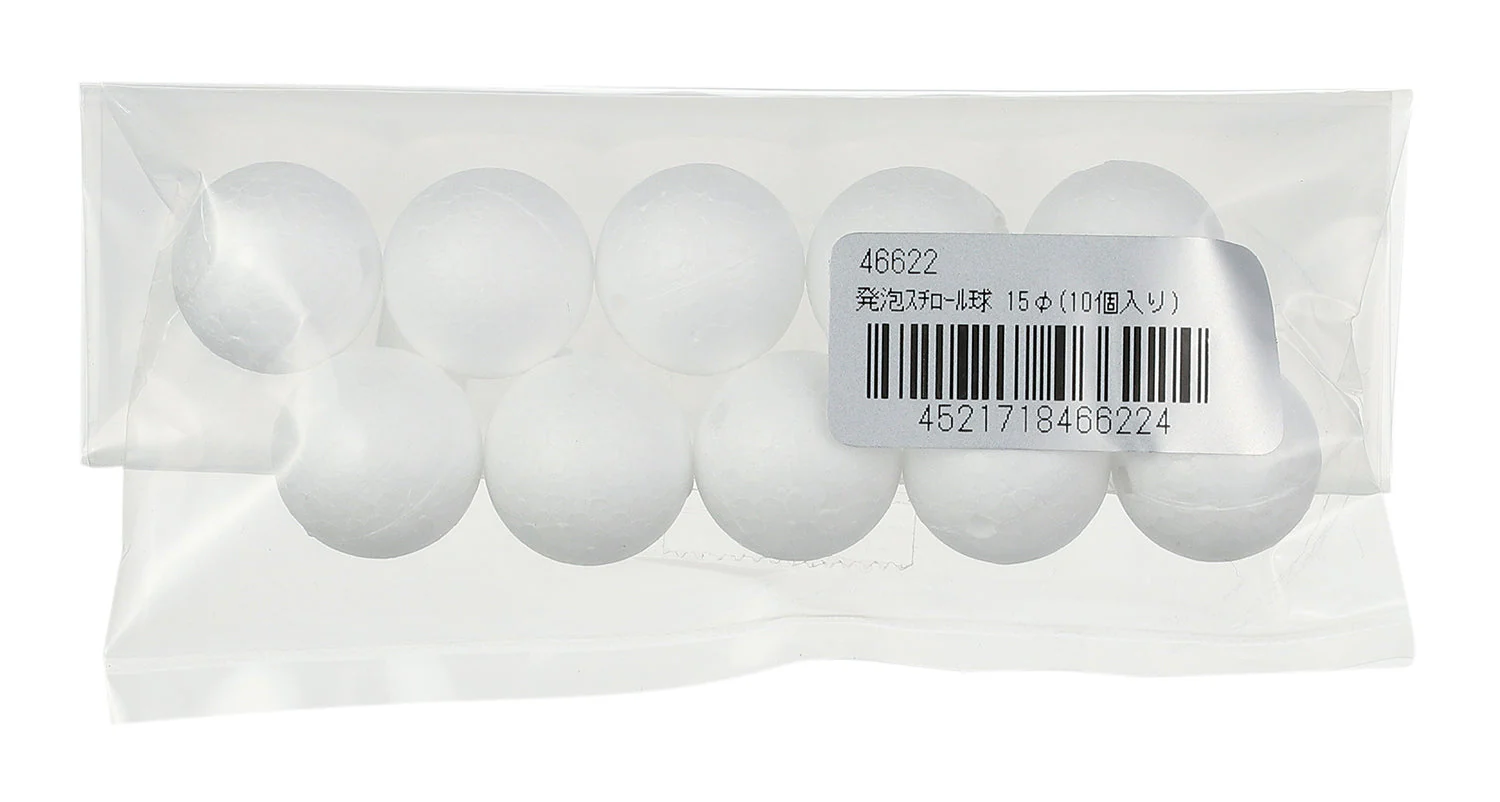 Styrofoam ball 15φ (10 pieces)