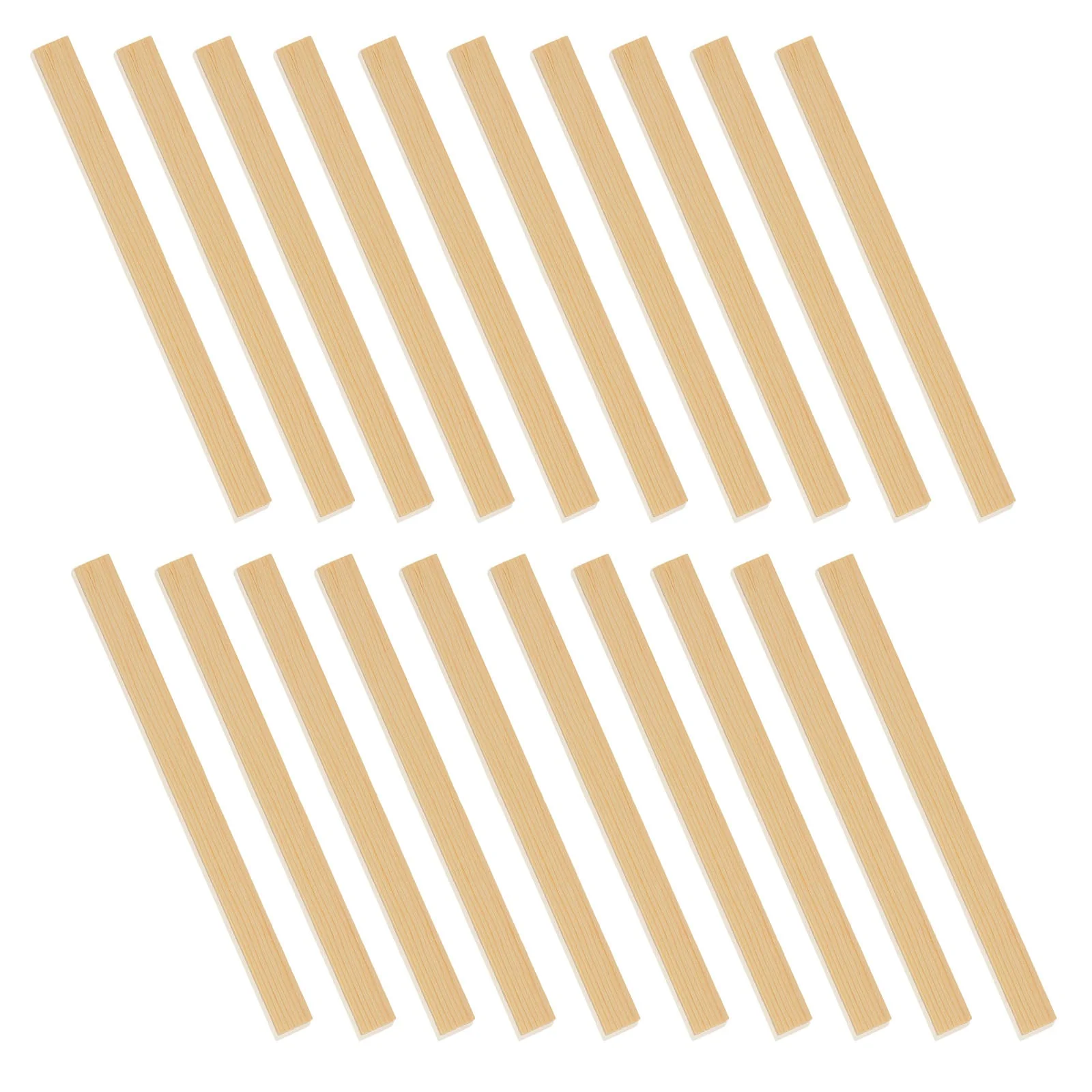 Wood stick pine 2×15×200mm 20 pieces set