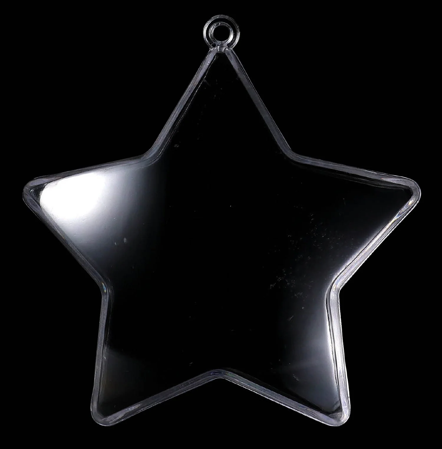Star with transparent capsule holder