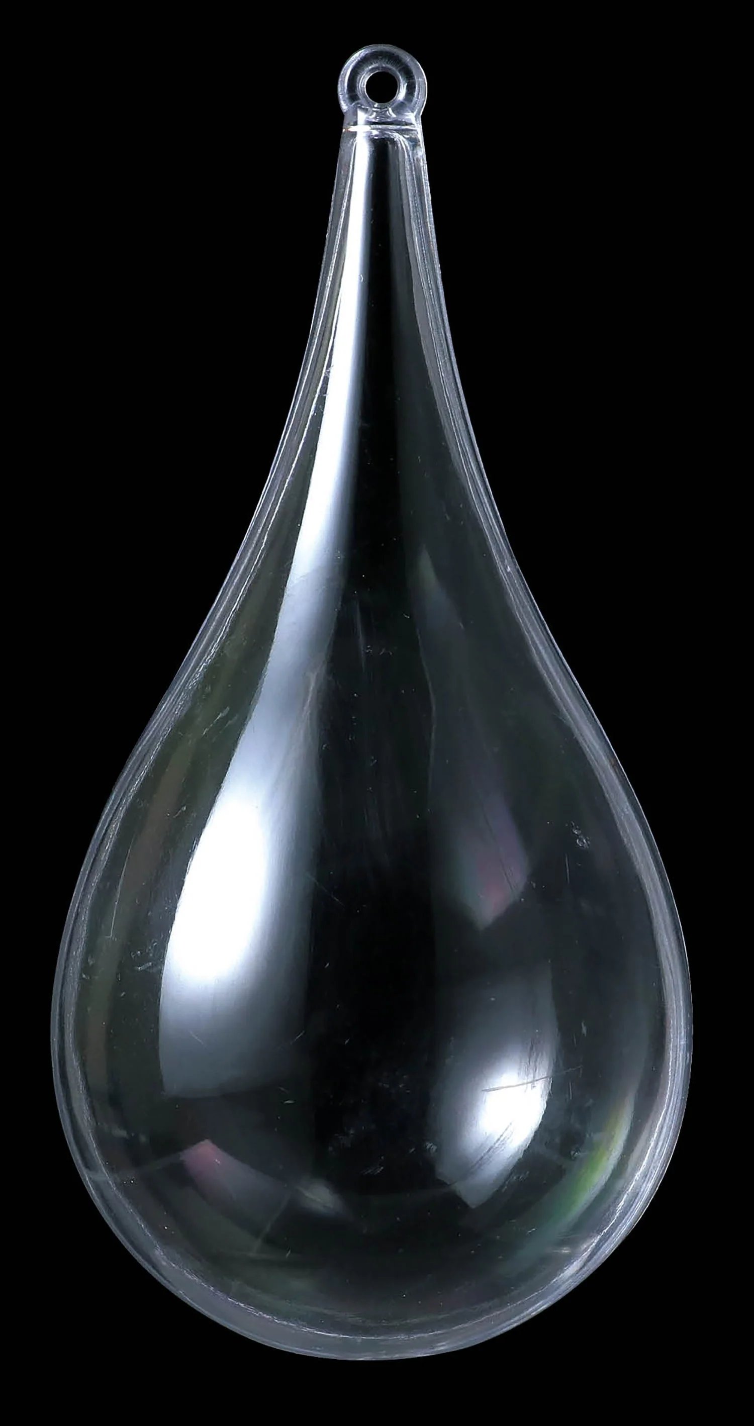 Drop with transparent capsule holder