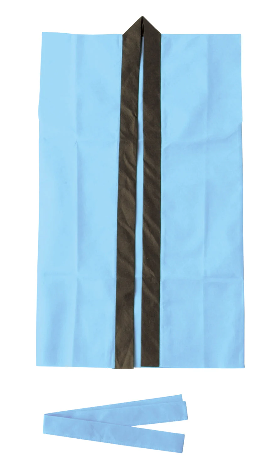 Long happy non-woven fabric light blue S (with headband)