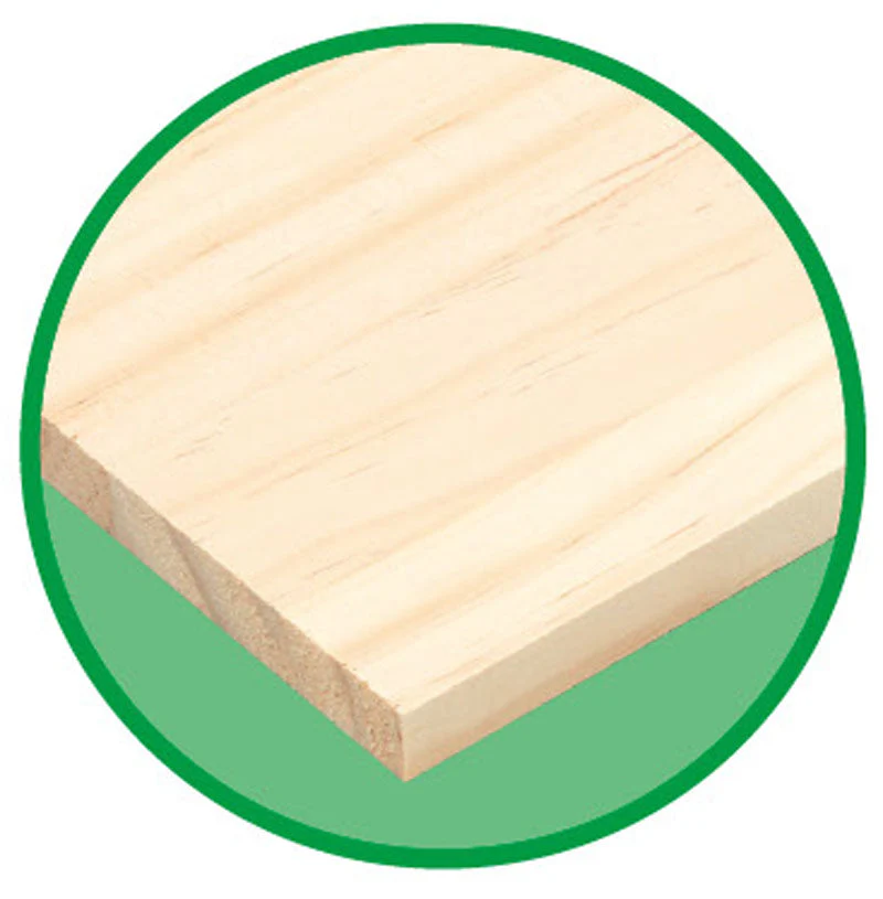 Radiata pine laminated wood 1200x210x12mm - Image 2