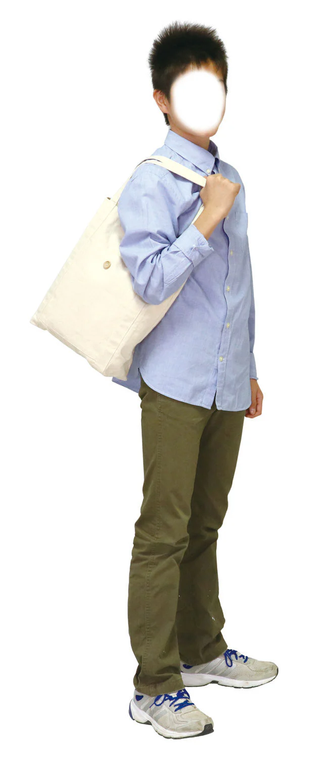 Student eco bag (semi-sewn/cotton/poly)