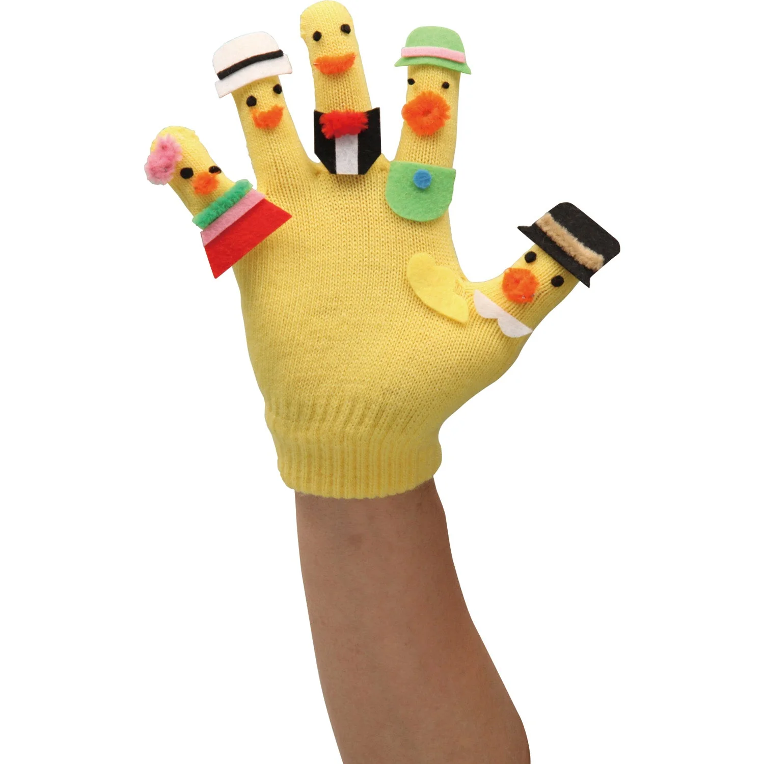 glove doll red - Image 3