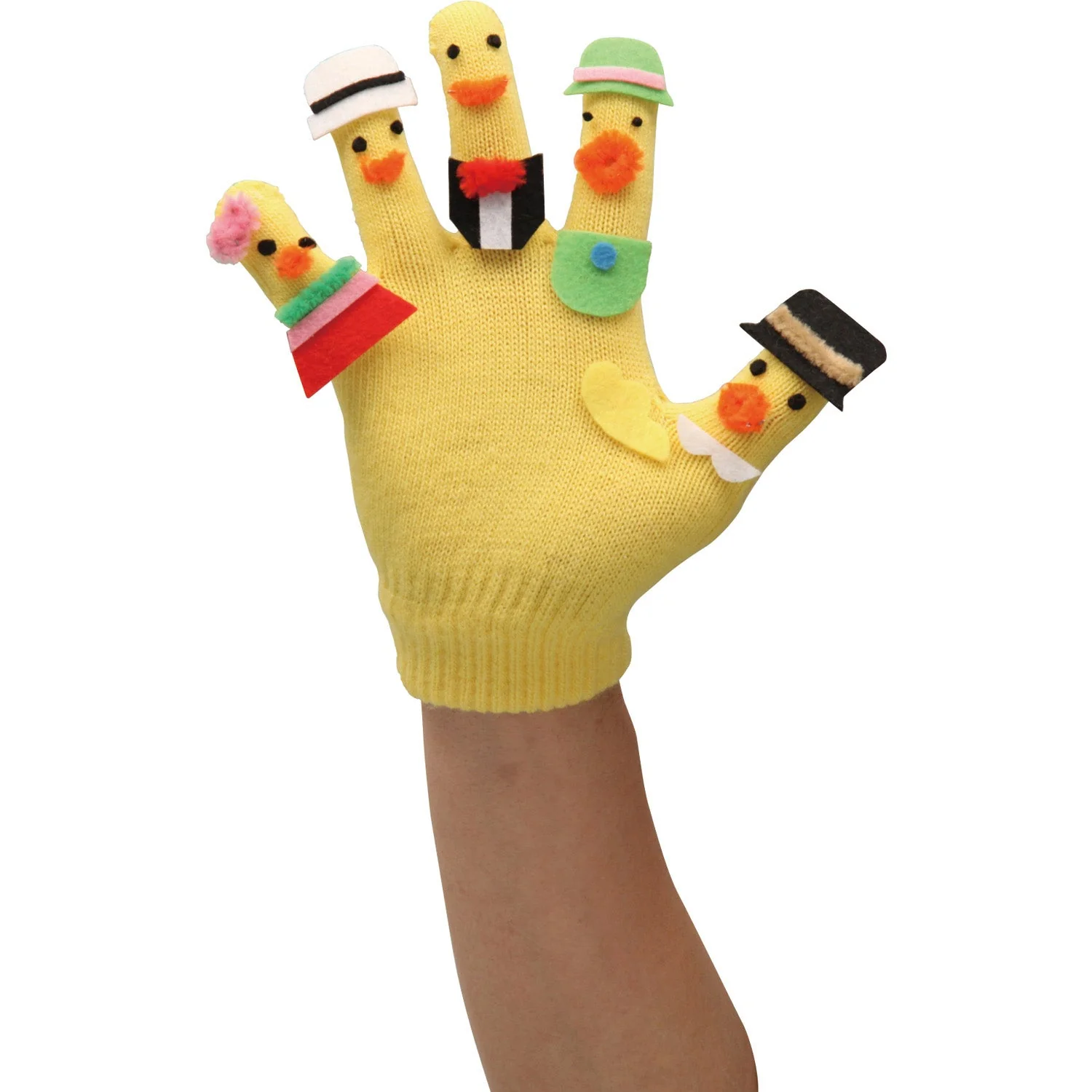 glove doll blue - Image 3