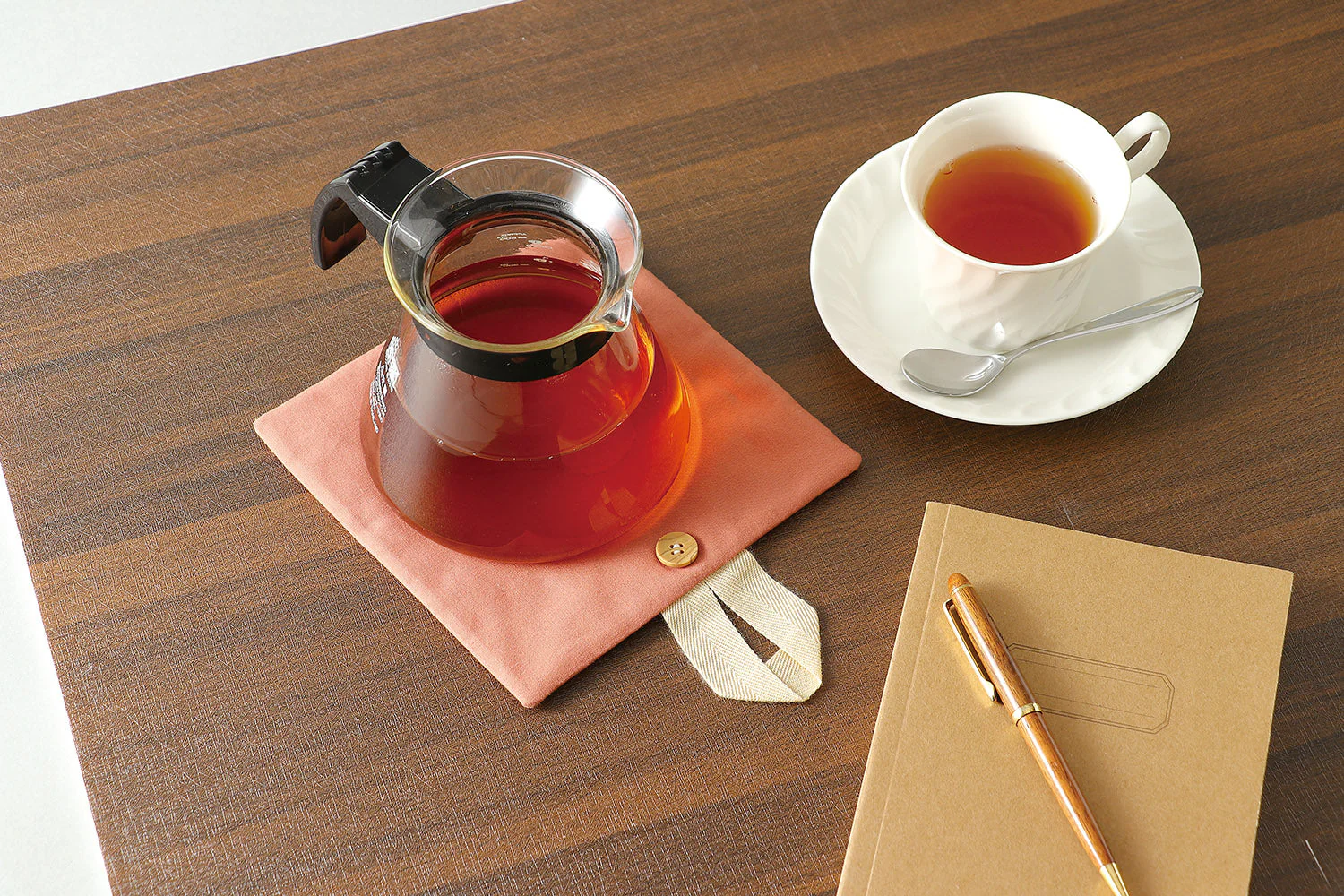 Basic sewing trivet pink beige - Image 3