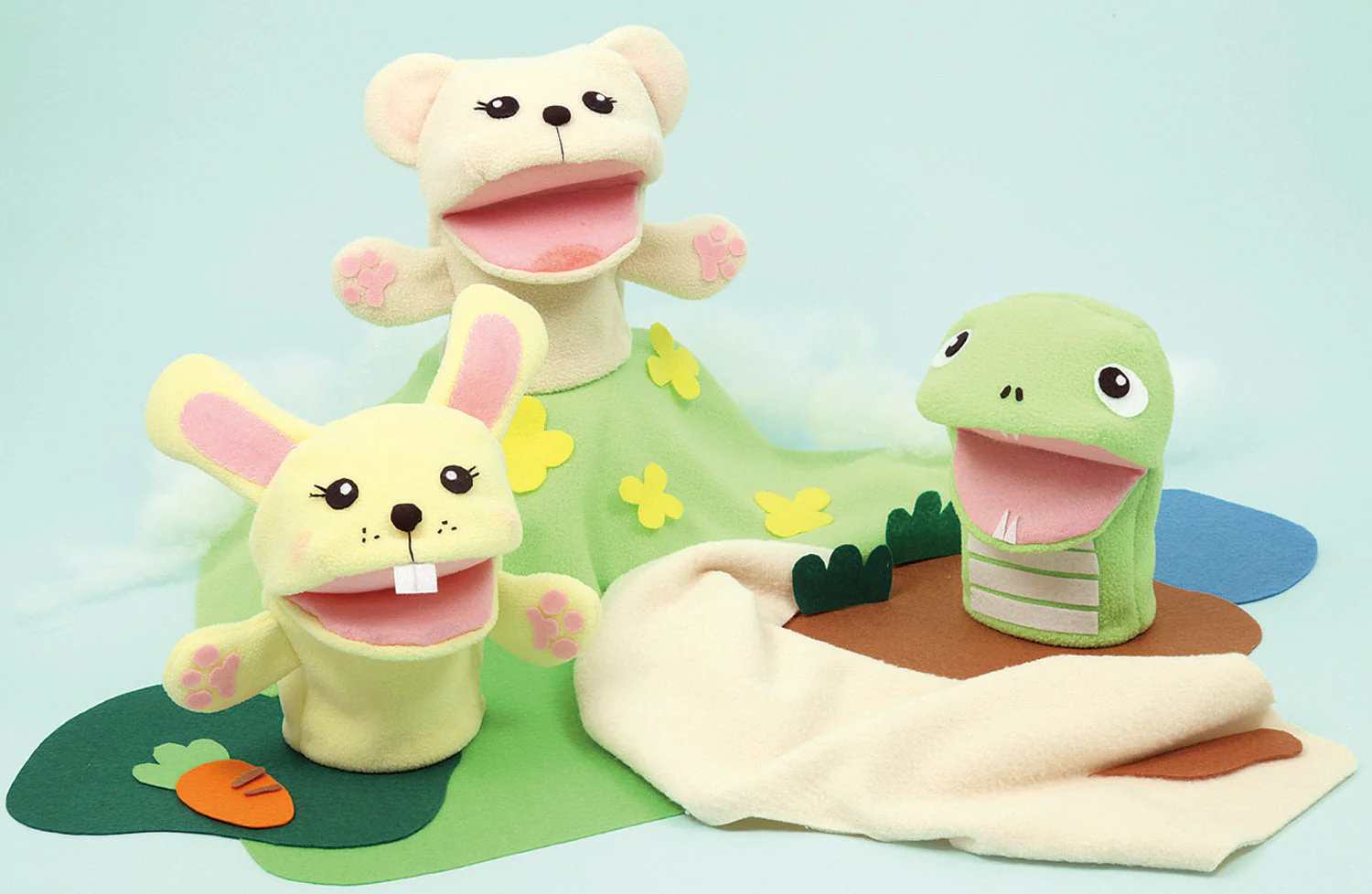 Fun puppet making (yellow)