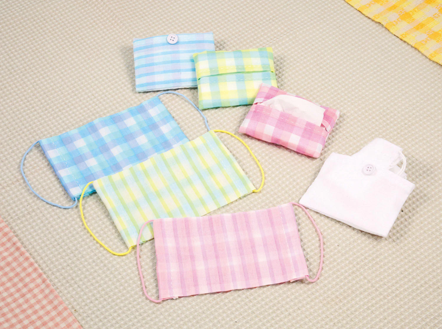 Basic sewing mask set blue - Image 6