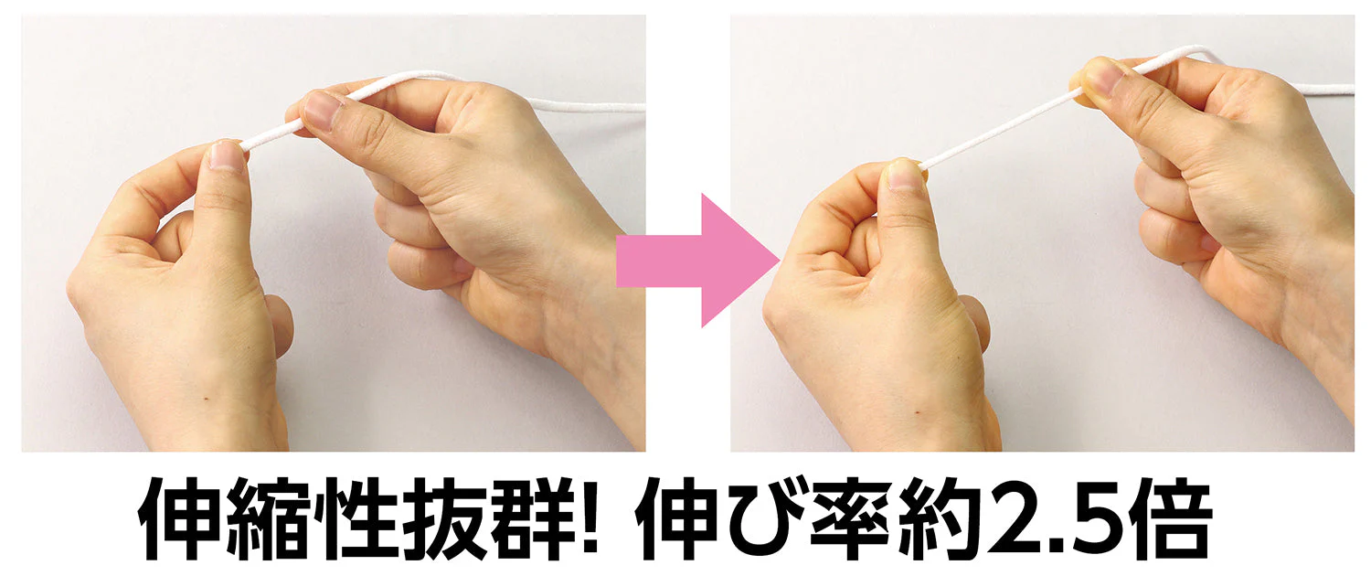 Rubber string for mask 3mm x 10m 1 piece - Image 3