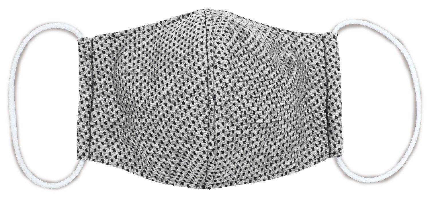 Handmade cooling mask light gray