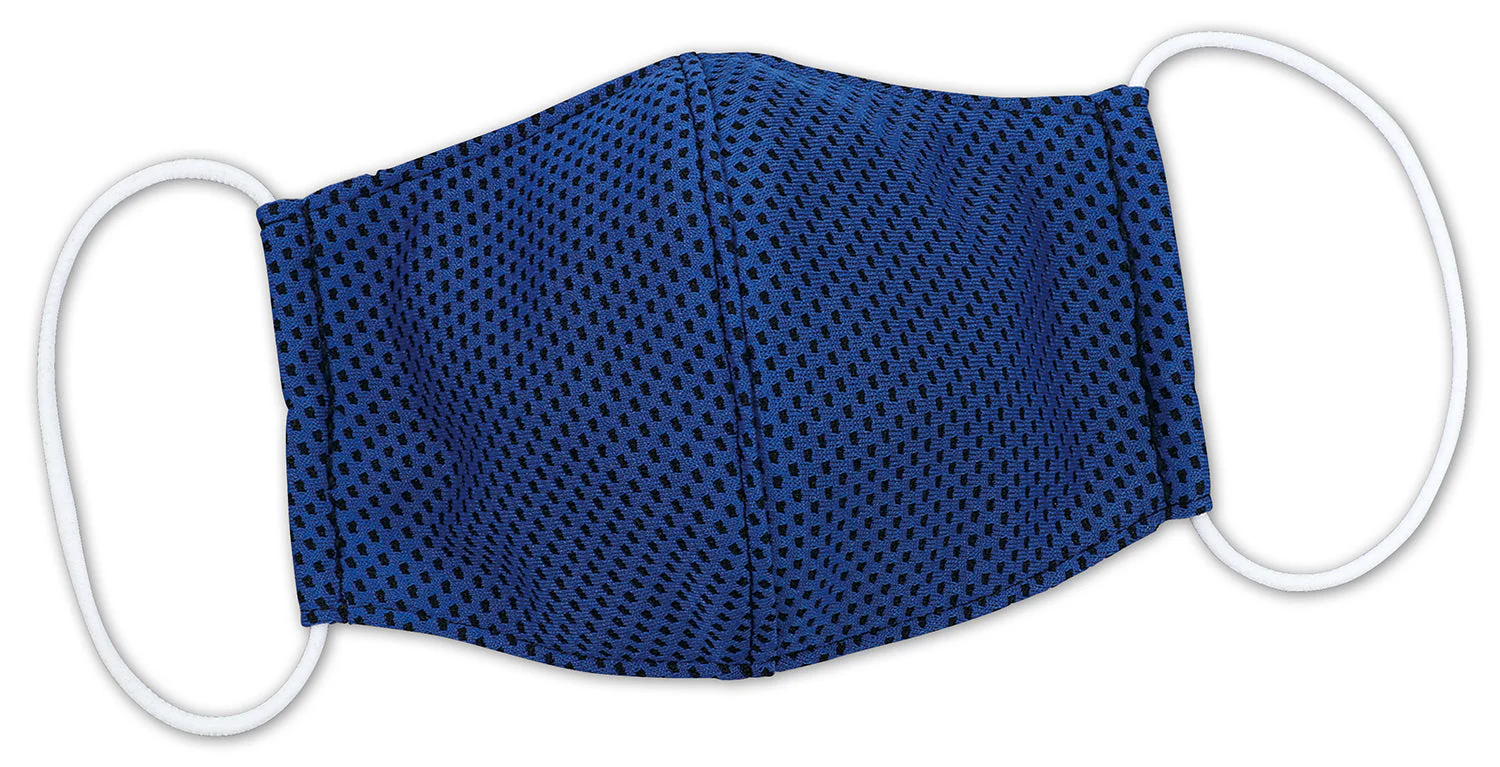 Handmade cooling mask blue