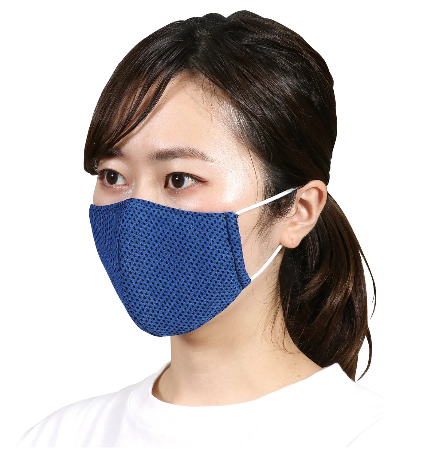 Handmade cooling mask blue - Image 2