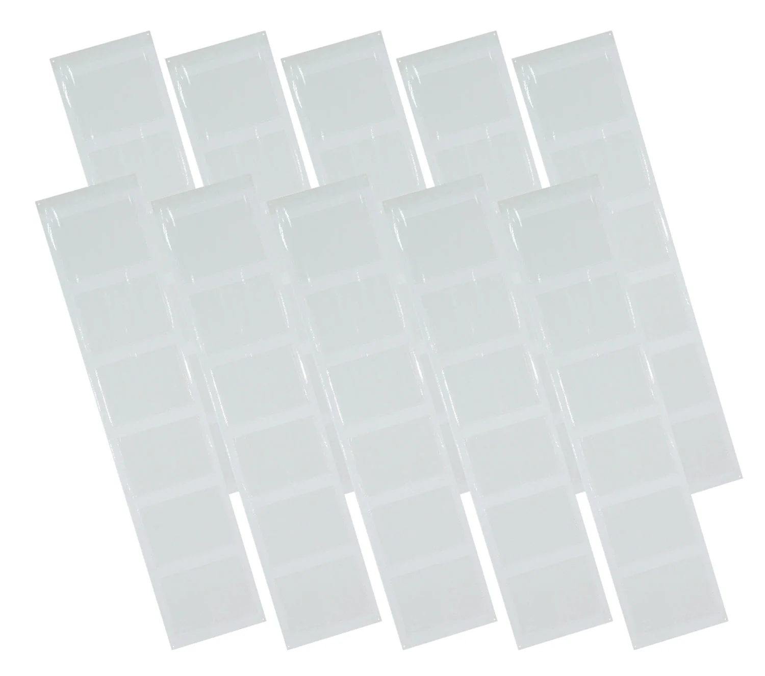 Set of 10 splash-proof transparent curtains - Image 2