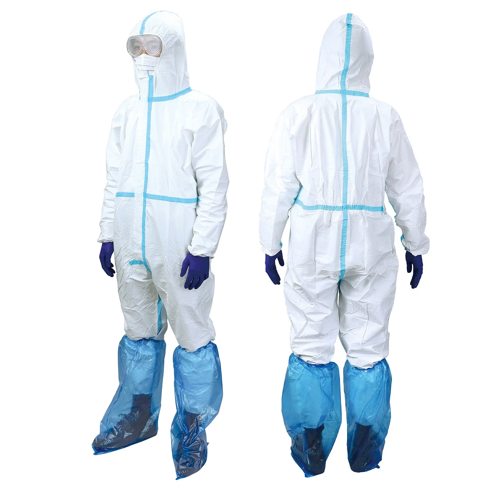 Protective clothing full body protection 5 piece set S