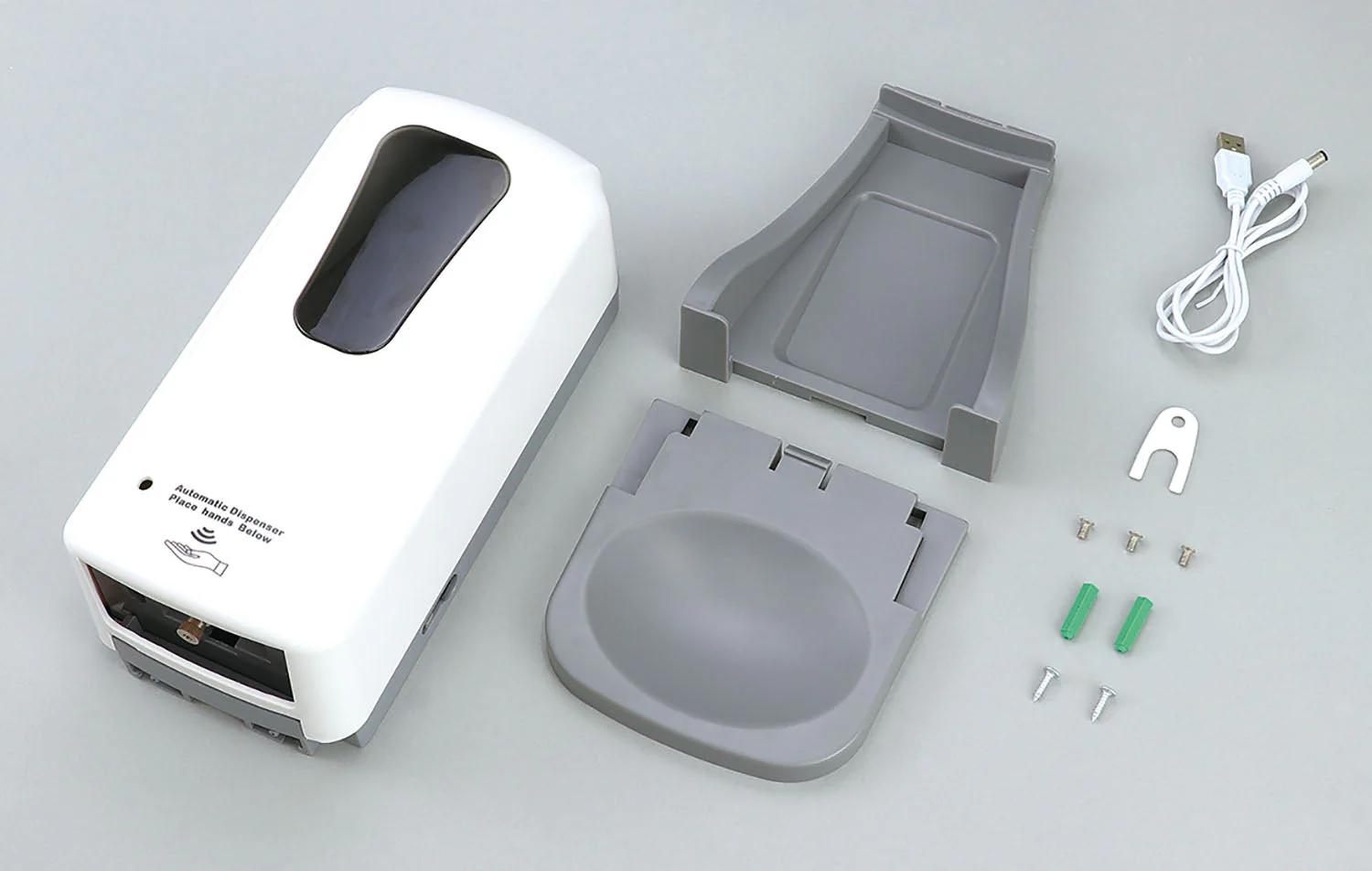 Fixed auto dispenser 1000ml with tray - Image 2