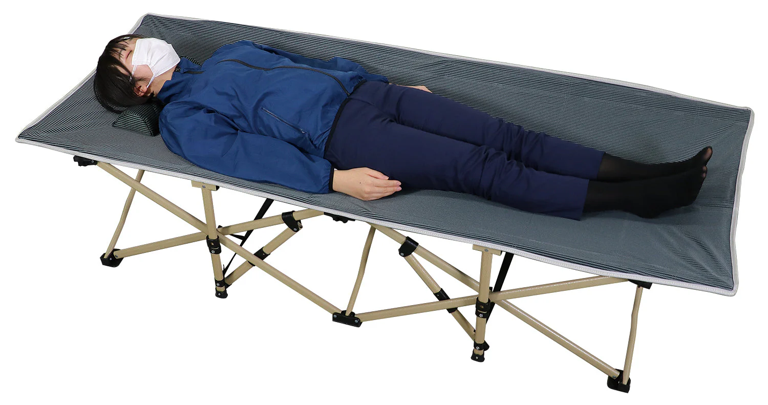 Foldable simple bed, load capacity 250kg - Image 2