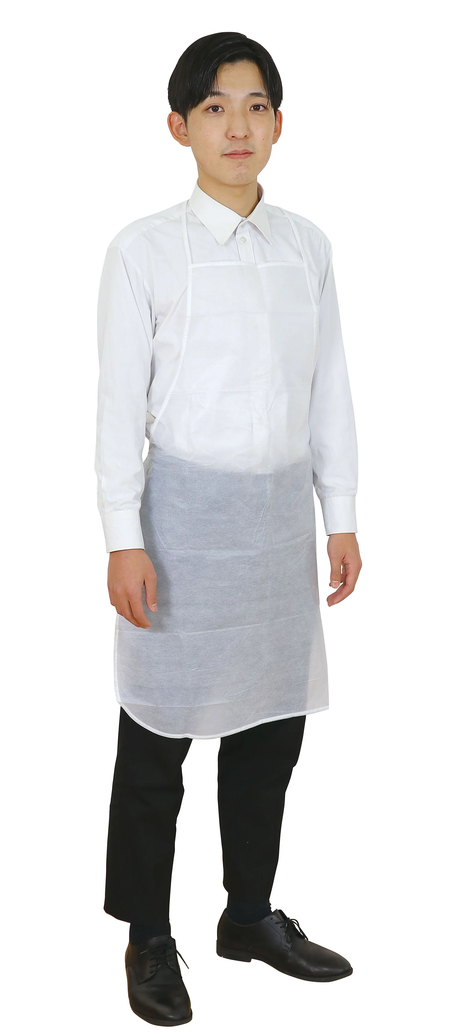 Sleeveless non-woven apron (10 pieces) - Image 2