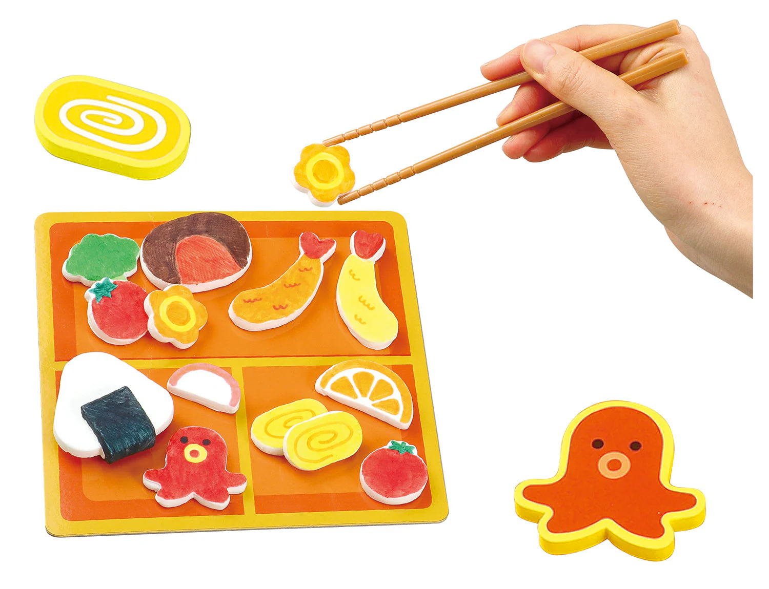 Clay de making lunch box with clay