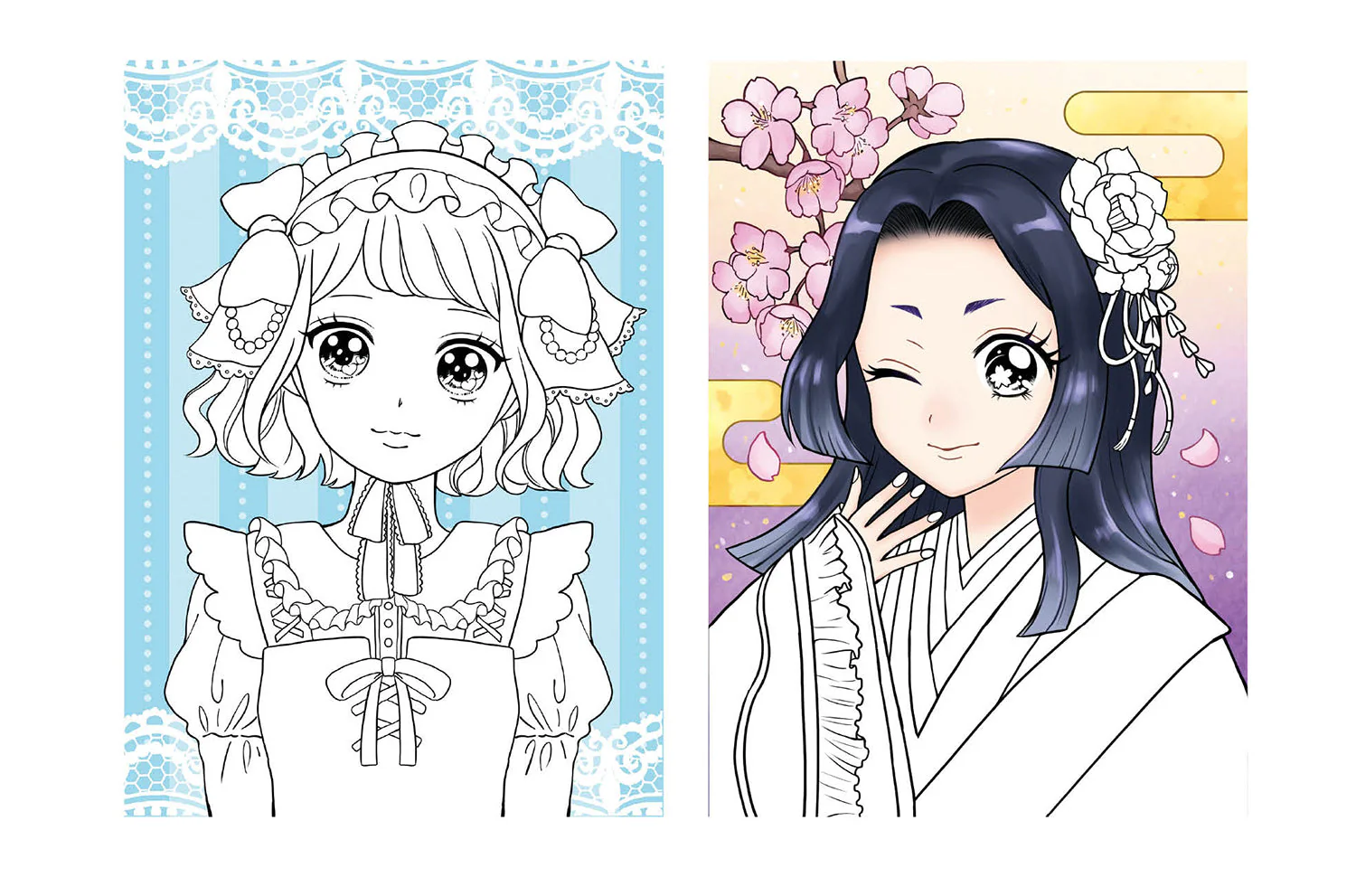 Comes with gemstone stickers! Makeup set coloring book - Image 7