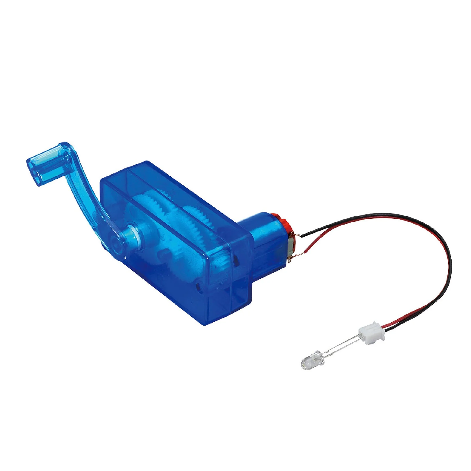 Hand-cranked generator assembly kit