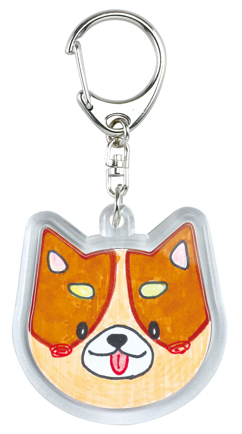 Hamepachi-kun key holder animal type