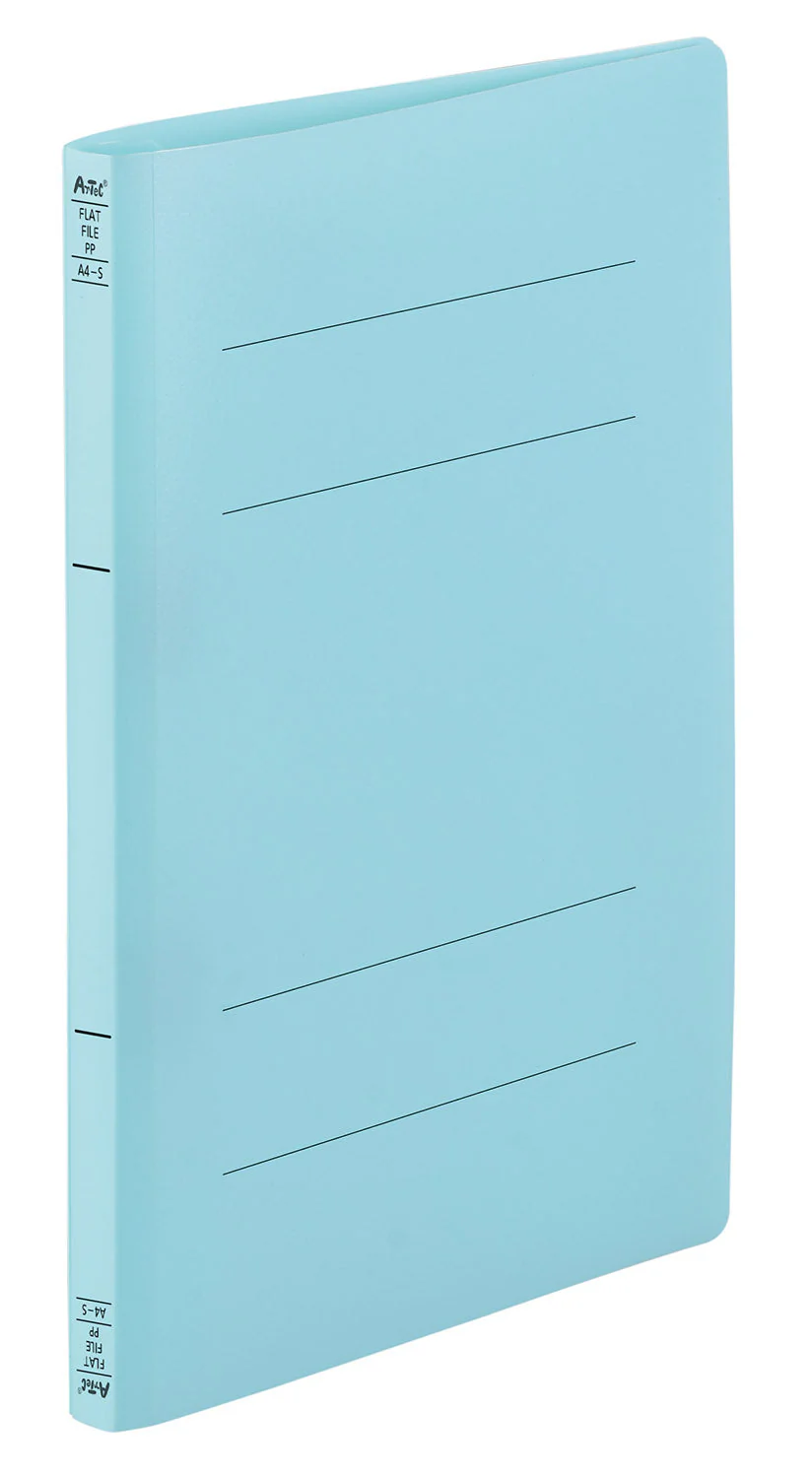Flat file A4 PP S type light blue