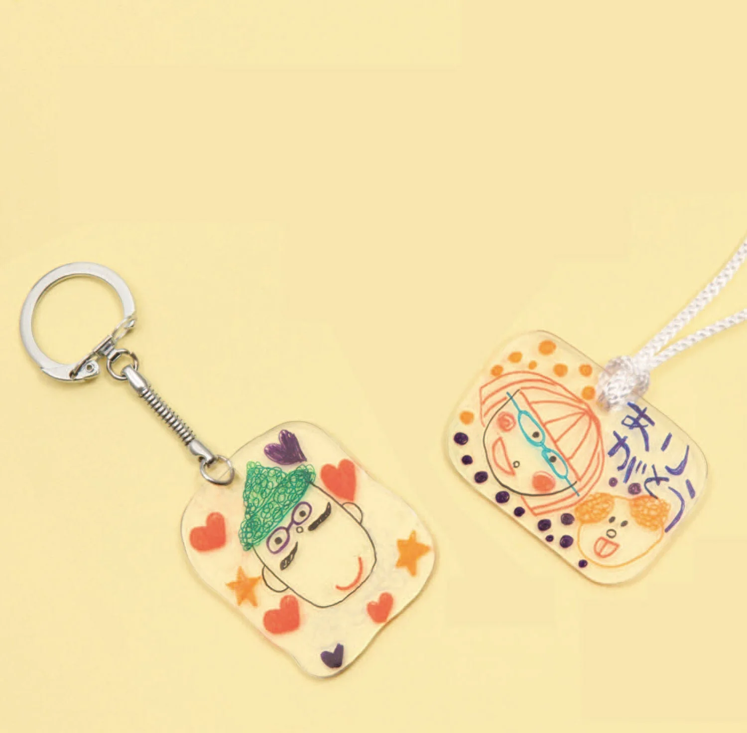 Plastic board set with decorative string - Image 4