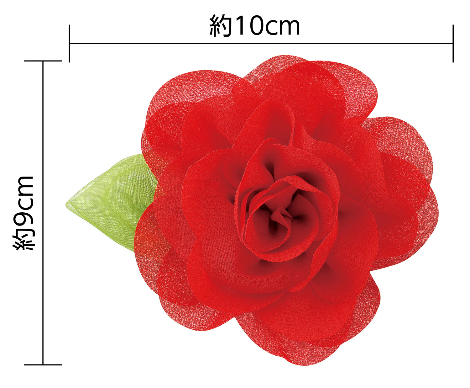 Corsage badge red - Image 2