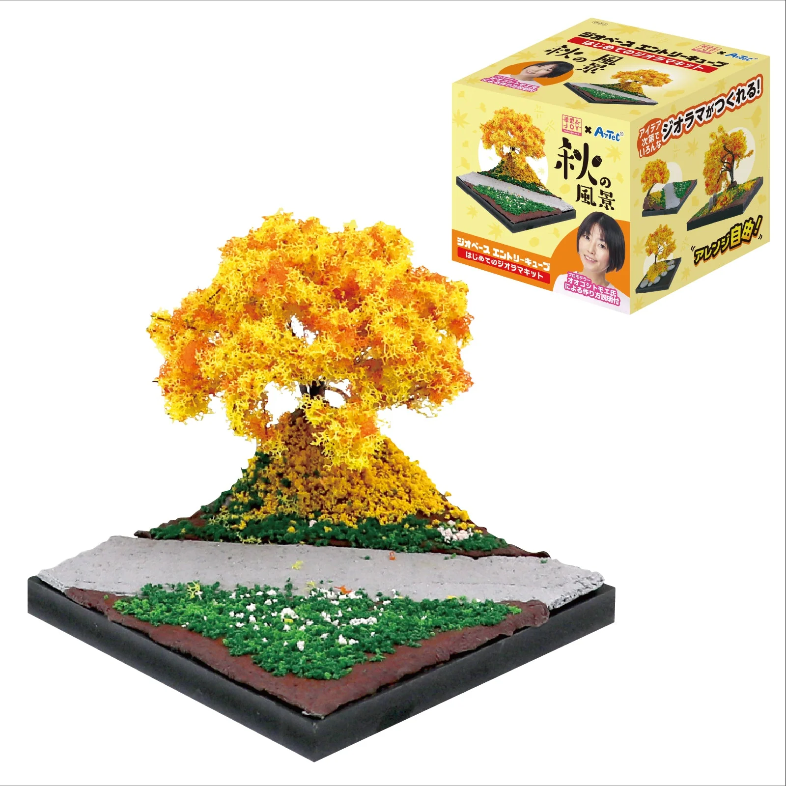 First time at Geobase Entry Cube: Autumn scenery of Diorama
